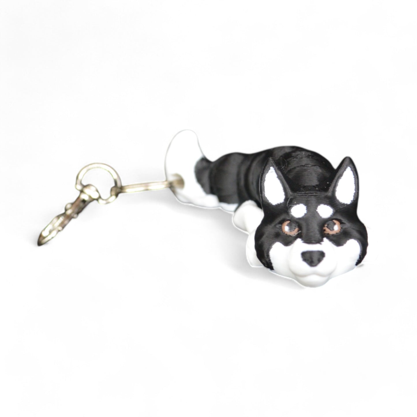Husky Flexi Fidget Keychain