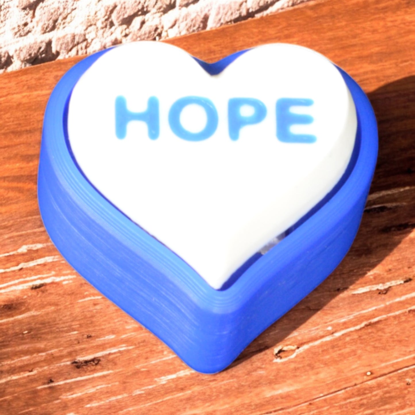 Conversation Heart Clickable Valentine's Day Gift Keychain
